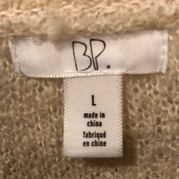 Nordstrom BP cream and black striped sweater - Picture 3 of 3